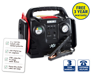 Jump Start With Compressor