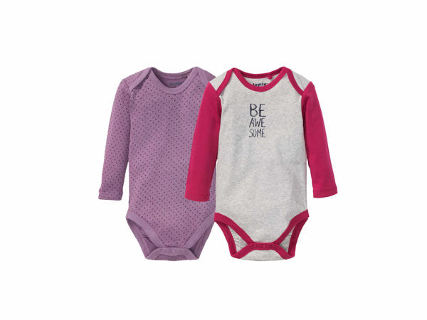 LUPILU(R) Langærmet body 2-pak