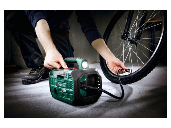 PARKSIDE(R) 20V Cordless Compressor & Air Pump