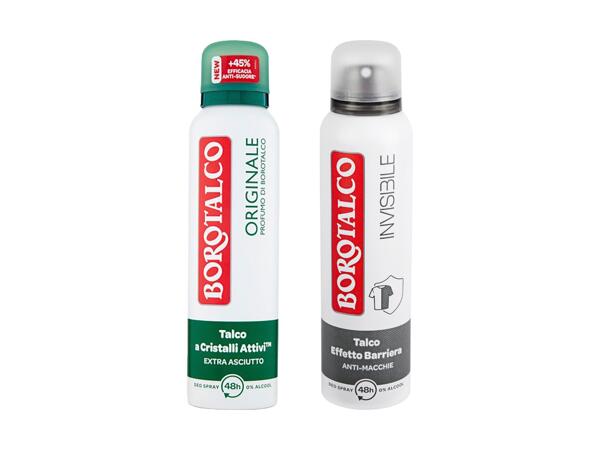 Déodorant spray Borotalco