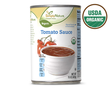 SimplyNature Organic Tomato Sauce