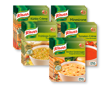Soupes en sachet KNORR
