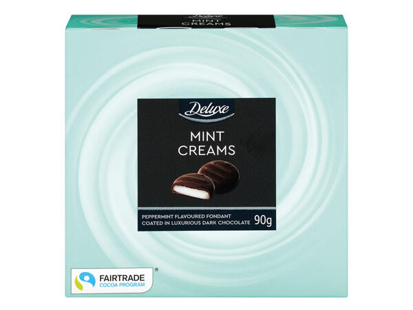 Deluxe Dark Chocolate Fondant Cremes assorted
