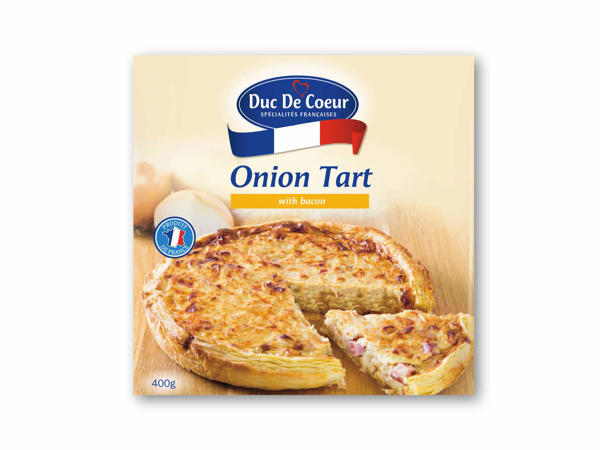 DUC DE COEUR Løgtærte
