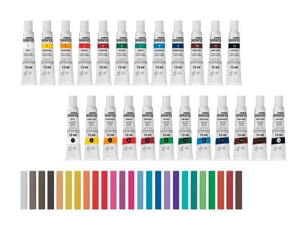 Assortiment de peinture