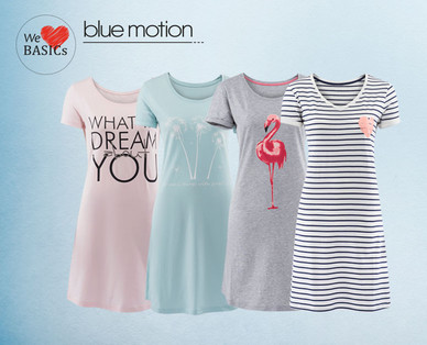 WE LOVE BASICS Damen-Schlafshirt