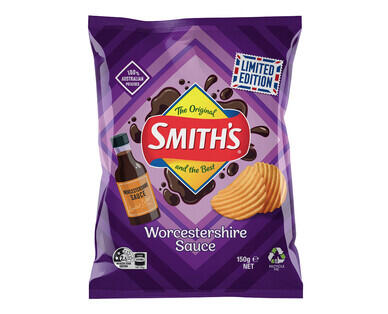 Smith's Crinkle Cut Worcestershire Sauce 150g