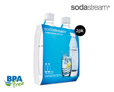 SODASTREAM(R) 1L Carbonating Bottles 2 Pack