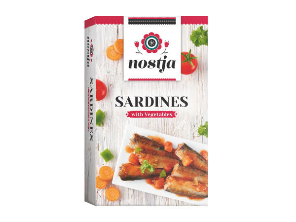 Sardine adriatice cu legume