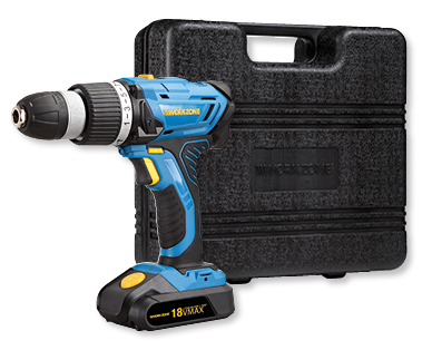 Perceuse-visseuse à accu 18 V WORKZONE(R)