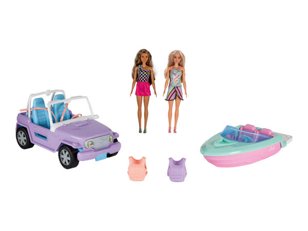 Barbie Dolls and Vehicles