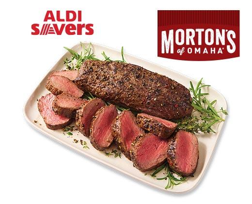 Morton's of Omaha Garlic or Peppercorn Petite Beef Tender