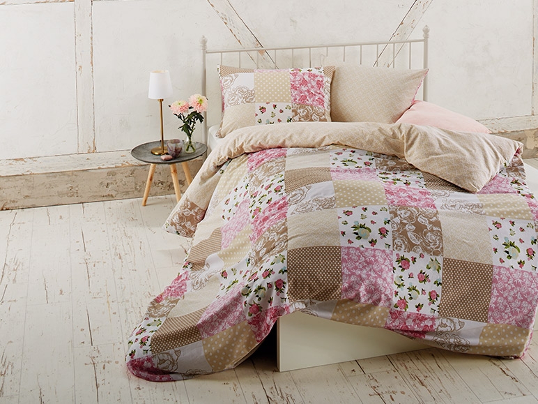 MERADISO Vintage Renforcé Bed Linen