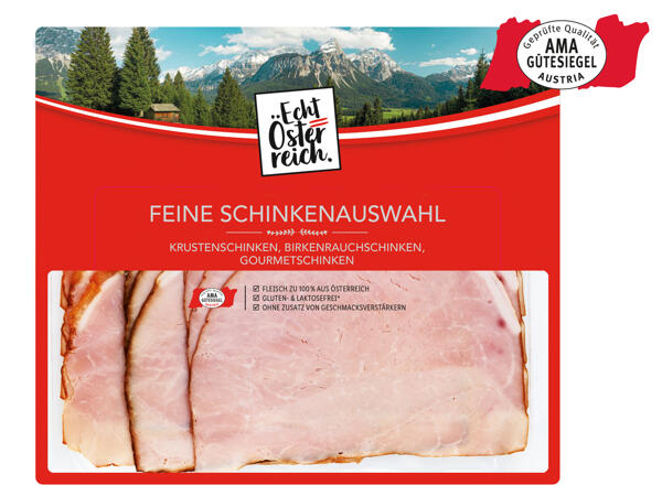 Schinkenauswahl