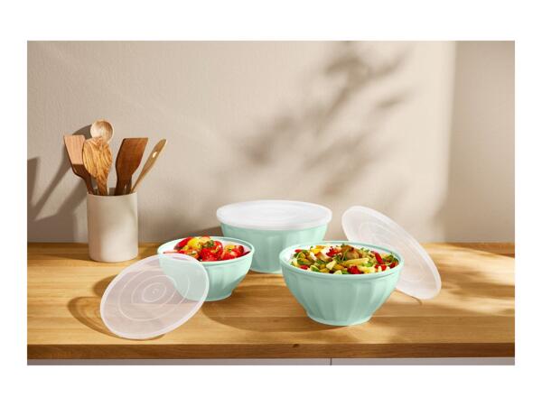Silvercrest Green Bowl Set - Set of 3