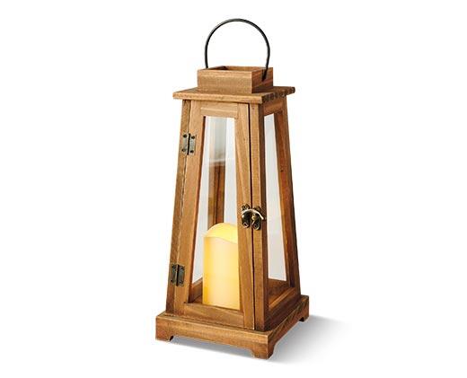 Belavi 
 Wood Candle Lantern