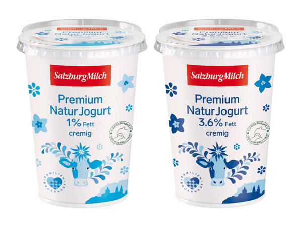 SALZBURGMILCH Premium Naturjoghurt cremig