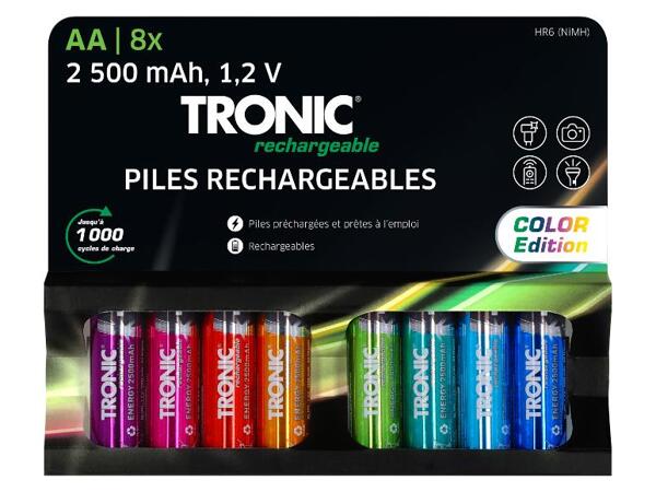Nabíjecí baterie Ni-MH Ready 2 Use Color, 8 kusů