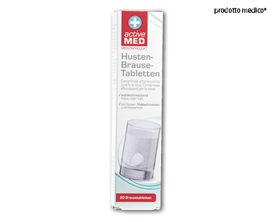 Compresse effervescenti per la tosse ACTIVE MED