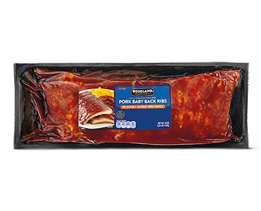 Roseland 
 Original or Honey Garlic BBQ Baby Back Ribs