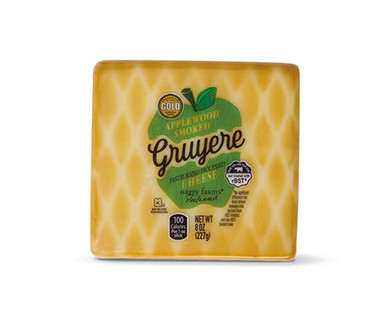 Happy Farms Preferred Apple Smoked Gruyere, Gouda or Cheddar Cheese