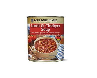Deutsche Küche German Lentil Vegetable or Lentil Chickpea Soup