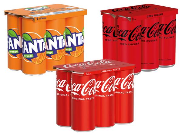 Cola, Cola Zero oder Fanta