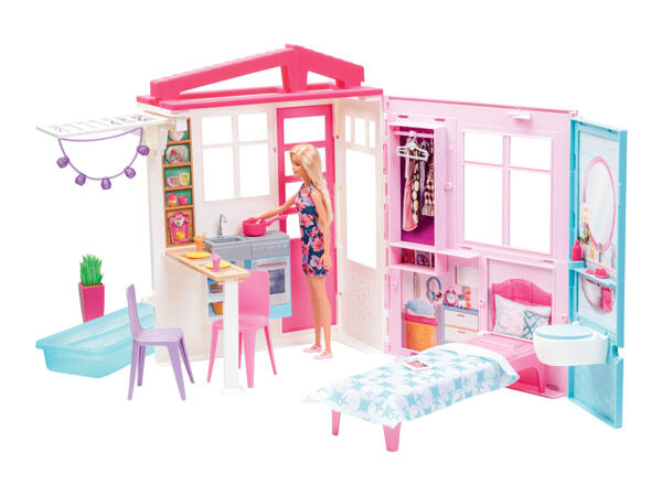 Barbie Holiday House with Doll