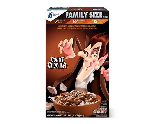 General Mills 
 Boo Berry or Count Chocula Cereal