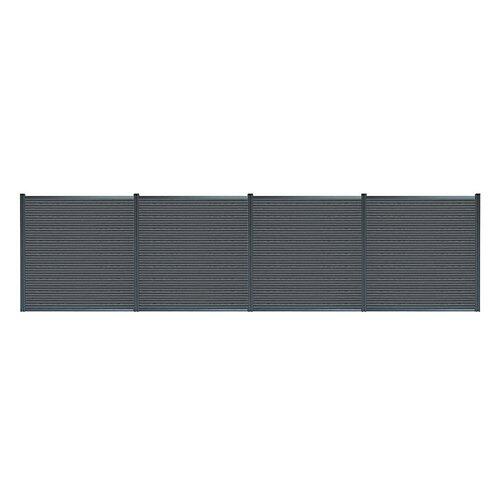 HOME DELUXE Callado Premium 4x Element, 6x Pfosten