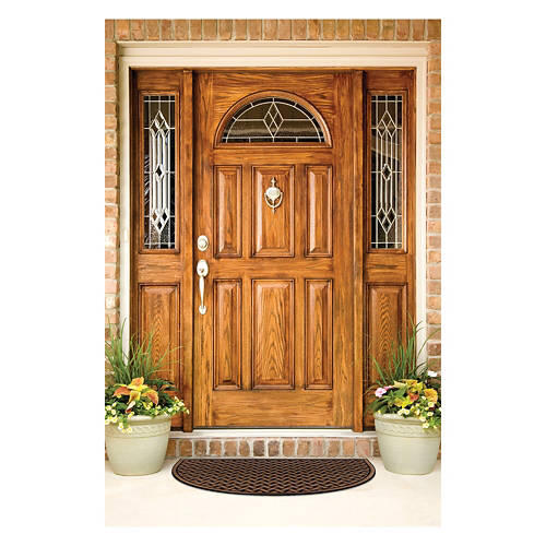 24" x 36" All Seasons Doormat - Tulip Scroll Brown