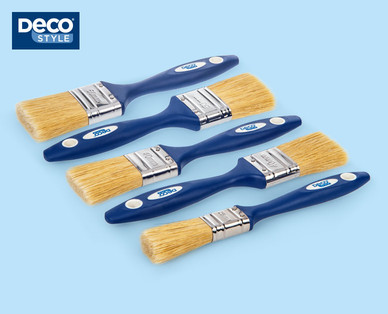 DECO STYLE Pinsel-Set „Soft-Touch", 5-teilig