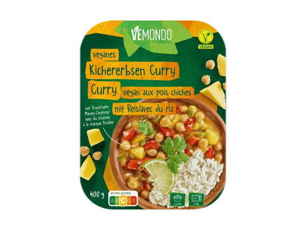Curry aux pois chiches végan