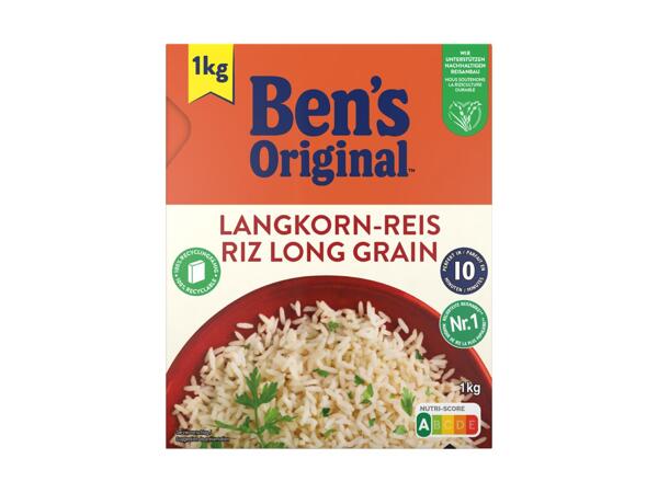 Riso a chicco lungo Ben's
