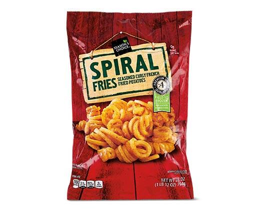 Season's Choice Seasoned Spiral Fries