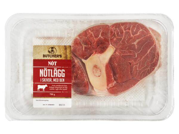 Färsk nötlägg