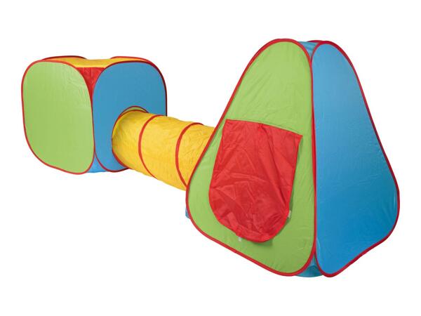Playtive Play Tent with Tunnel - 3-Piece set