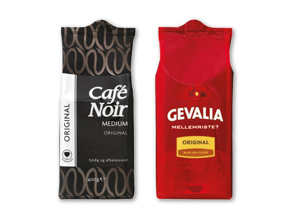 Café Noir, Peter Larsen eller Gevalia kaffe