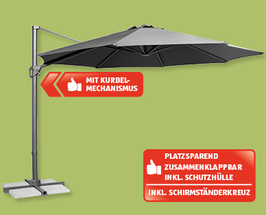 GARDENLINE(R) Alu-Multipendelschirm
