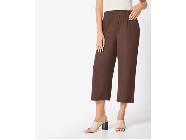 Ladies' culotte trousers