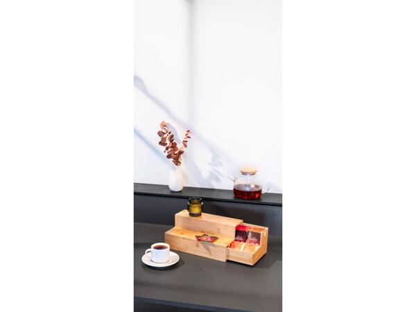 Bamboo tea or coffee box