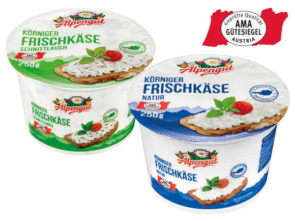 Körniger Frischkäse