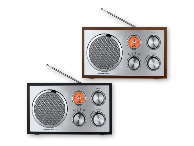 SILVERCREST Retro Bluetooth Radio