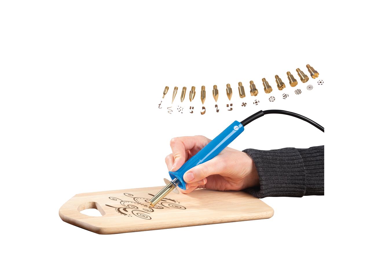 CRELANDO 30W Woodburning Iron Set