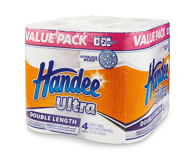 Handee Paper Towel Double Length 4pk