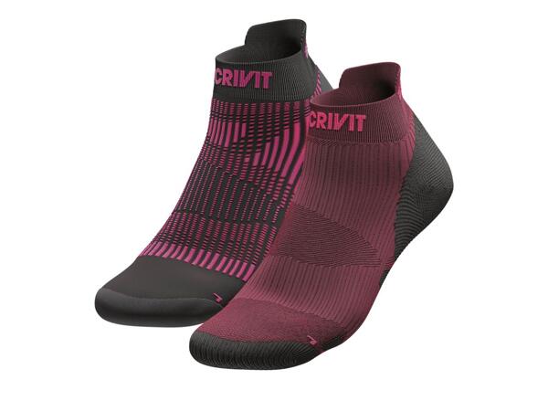 Ladies' running socks, 2 pairs
