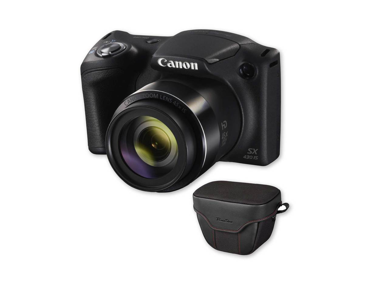 CANON PowerShot SX430 IS With Case