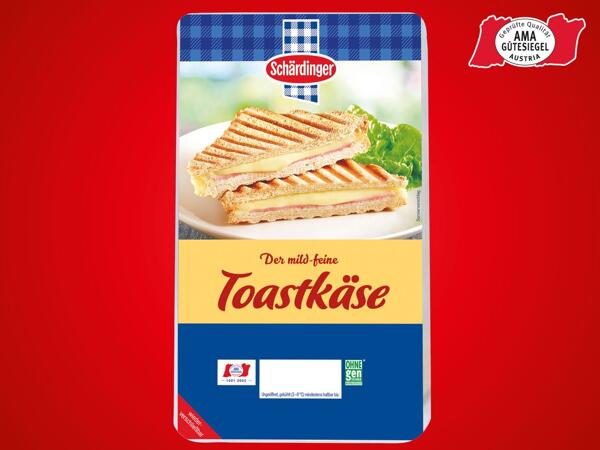 Toastkäse in Scheiben