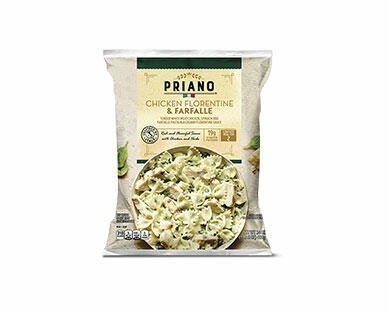 Priano Shrimp Scampi or Chicken Florentine