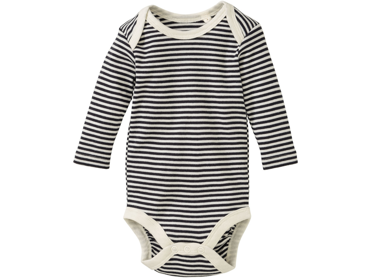 Baby Long-Sleeve Bodysuits, 5 pieces